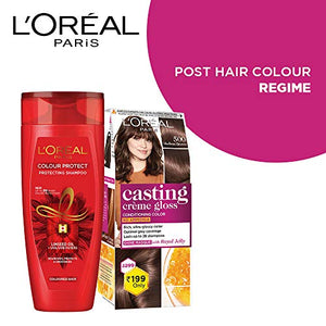L'Oreal Paris Casting Crème Gloss Hair Colour - Small Pack, 500 Medium Brown, 45g