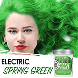 Jerome Russell Punky Semi Permanent Hair Color Conditioning, 100ml - Spring Green (Pack of 1)