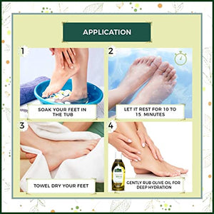 INDUS VALLEY Foot Relaxation Kit | Beauty Gift Set | Gift for Your Best Friend, Lover, Girlfriend, Fiancee, Wife, Mother, Daughter on Diwali Gift, Christmas, Birthday, Anniversary, New year, Valentine's  Day, Mother's  Day- (30g, 25+5ml=30ml)-Gift Pack