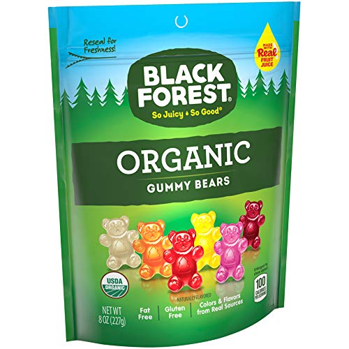 Black Forest Organic Gummy Bears, 8 Ounce