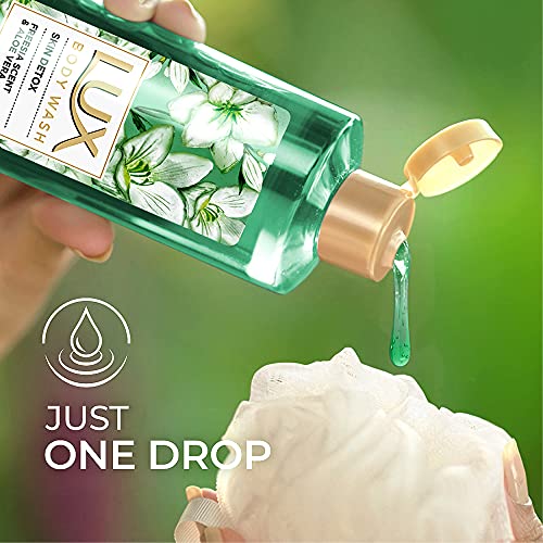 Lux Shower Gel, Freesia Scent & Aloe Vera Bodywash, Skin Cleanser With Long Lasting Fragrance, Paraben Free, 245 ml