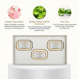 Kimirica The Gulistan Bathing Soap Bar Trio Luxury Gift Box, (3 x 85g) Handcrafted soaps set for all skin types