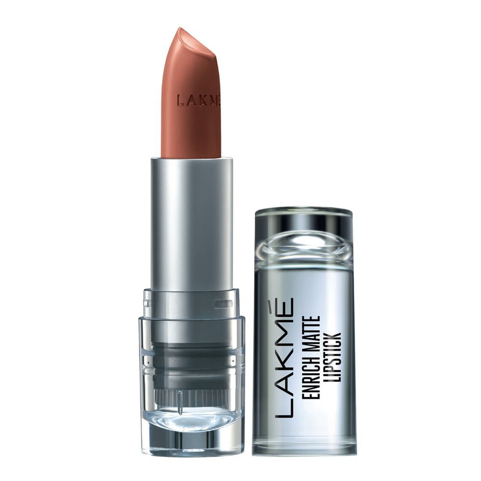 Lakmé Enrich Matte Lipstick, Shade BM10, 4.7g