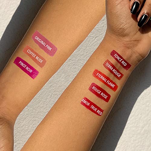 DAUGHTER EARTH Super Antioxidant Lip Tint and Cheek Tint, Matte Finish - Rouge Rose
