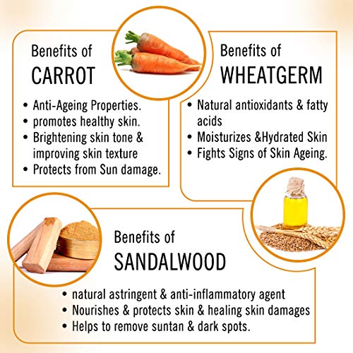Keya Seth Aromatherapy, Skin Defence Orange Body Oil, Rejuvenates Skin and improves blood flow, Essential Oils of Orange, Sandalwood, Wheatgerm, Carrot Seed (100ml)