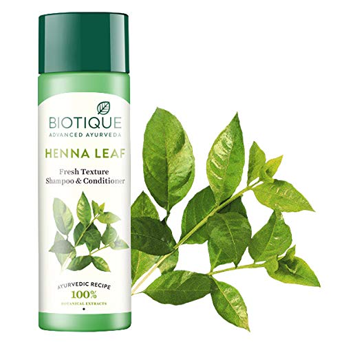 Biotique Fresh Henna Color Protect Shampoo & Conditioner For Color Treated Hair, 190
