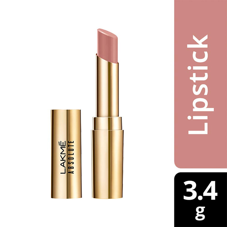 Lakme Absolute Matte Ultimate Lip Color with Argan Oil, Petal Pink, 3.4 g
