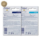 Dove Essential Nourishing Lip Care + Dove Hydro Nourishing Lip Care, Long lasting Lip Balm, 24 hours Hydration, Imported,4.8gm,PO2, Blue