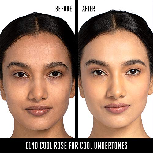 Lakme 9To5 Primer + Matte Perfect Cover Foundation, C140 Cool Rose, 25 ml