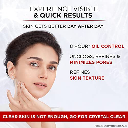 L'Oreal Paris Revitalift Crystal Gel Cream | Oil-Free Face Moisturizer With Salicylic Acid | 50 ml.