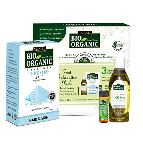 INDUS VALLEY Foot Relaxation Kit - (30g, 25+5ml=30ml)