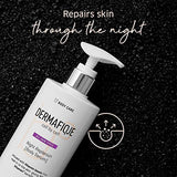Dermafique Night Replenish Body Serum, Body Lotion for All Skin Types, Night Regeneration, 30x Vitamin E, Deeply hydrates and moisturizes, Repairs Skin Cell Damage, dermatologist tested (300 ml)