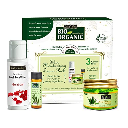INDUS VALLEY Skin Moisturizing Serum Pack - ( 30+ 50+ 5ml=85ml)