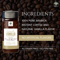 Vanalaya French Vanilla Instant Coffee With Rich Aroma & Taste Zero Sugar & Low Calorie 50gm