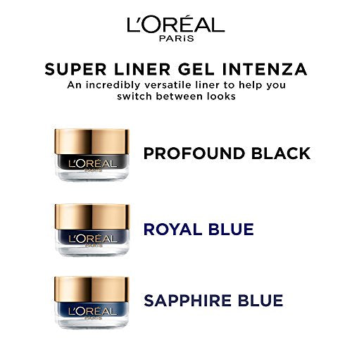 L'Oreal Paris Super Liner Gel Intenza Eyeliner, Profound Black, 2.8g