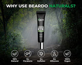 Beardo Naturals Brightening Under Eye Cream for Men | Reduce wrinkles fine lines and dark circles | Restores youthful glow | 98% Natural | 20ml