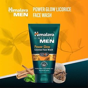 Himalaya MEN Power Glow Licorice Face Wash, 100ml