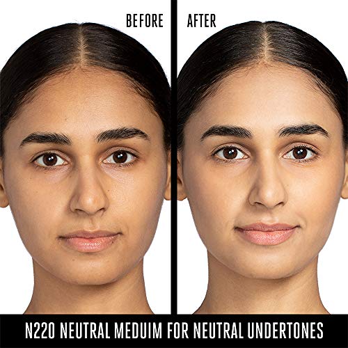 Lakme 9To5 Primer + Matte Perfect Cover Foundation, N220 Neutral Medium, 25 ml