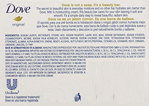 Dove Moisturizing Cream Beauty Bar Dove 3.15 Oz Soap (White) - Set of 3