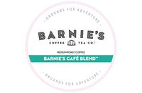 BARNIE's COFFEE TEA CO., Kitchen Single Cup for Keurig K Cup Brewers 24 , Barnie's  Blend, 24 Count