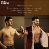 Wild Stone Classic Leather and Musk Body Deodorants for Men, Pack of 2 (225ml each)