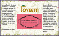 Loveeta Wellness Garcinia Cambogia Tea Raspberry & Hibiscus - 15 Tea Bags (Gmo Free, Gluten Free, Dairy Free, Sugar Free & 100% Natural)
