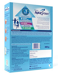 AptaGrow Health and Nutrition Drink Powder for Kid’s Growth, Chocolate, 400 g
