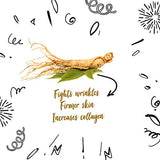 Good Vibes Korean Ginseng Nourishing Sheet Mask (Pack of 3) | Lightweight Hydrating Moisturizing Softening Face Serum Sheet Mask For All Skin Types | No Animal Testing