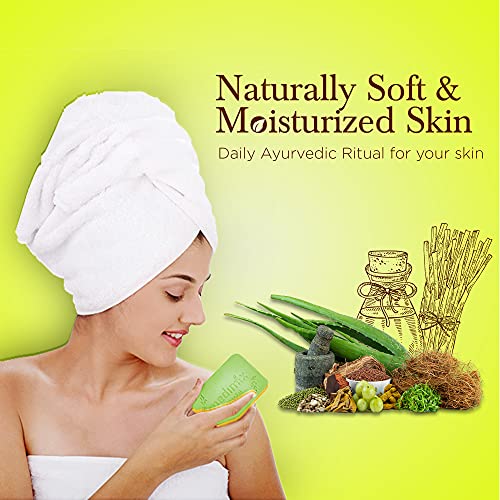 Medimix Ayurvedic Natural Glycerine Bathing Bar, 125 g (Pack of 3)