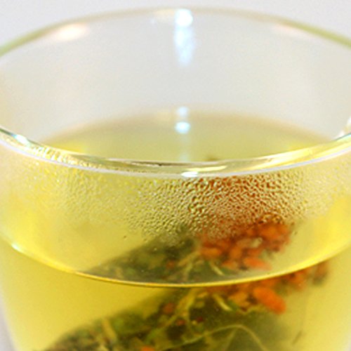 Sugimoto Tea - Organic Genmaicha - Authentic Japanese Green Tea - with Roasted Rice - Antioxidants, Caffeine, L-Theanine - 12 Count Pyramid Bags