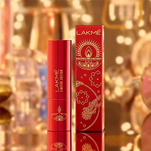 Lakmé Limited Edition Lip Color, Matte Finish - Peachy Pink, 4.5g