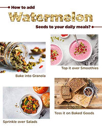 True Elements Watermelon Seeds 250g - High in Protein | Raw Watermelon Seeds for Eating | Magaj Seeds