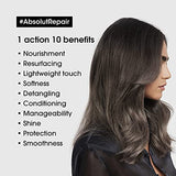 L’Oréal Professionnel Absolut Repair Oil 10-in-1 Multi-benefit Leave-In Hair Serum with Wheat Germ Oil for Dry & Damaged Hair, Serie Expert, 90ml