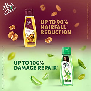 Hair & Care with Aloe Vera, Olive Oil & Green Tea Damage Repair Non-Sticky Hair Oil, 300 ml