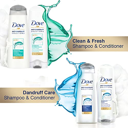 Dove Dandruff Clean & Fresh Shampoo for Dry, Itchy & Flaky Scalp, 80 ml