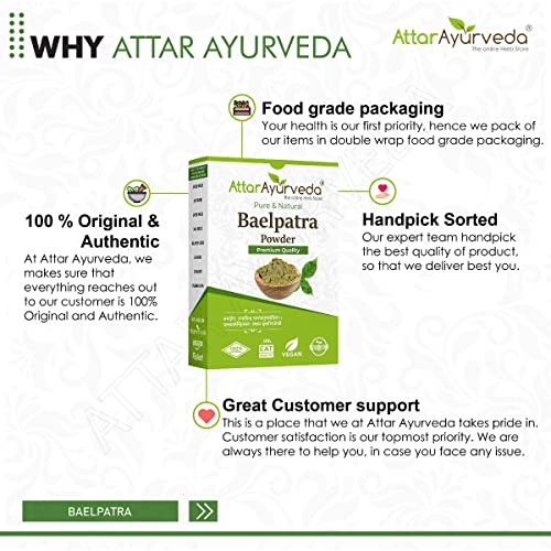 Attar Ayurveda Baelpatra Powder - 200 g