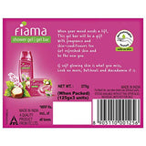 Fiama Gel Bar Patchouli and Macadamia for soft glowing skin, with skin conditioners, 125 g (Pack of 3)