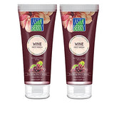 ASTABERRY Wine Face Wash (100 ml)-Age Defying Hydrating Cleanser- Pack of 2, red