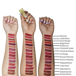 Faces Canada Ultime Pro Belle De Luxe Jewel Cut Matte Lipstick, Purple, Victorian Mauve 09, 3 g