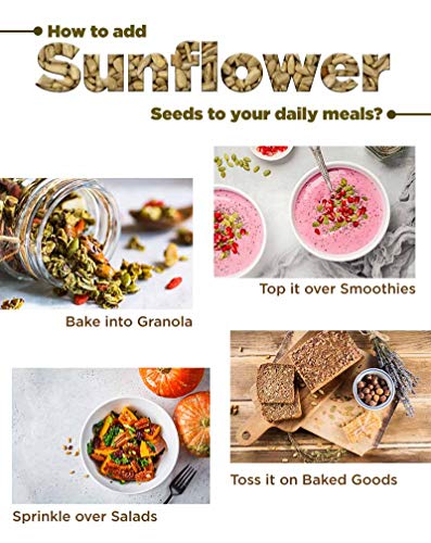 True Elements Roasted Sunflower Seeds 125g - Healthy Snacks | Sunflower Seeds for Eating | Fibre Rich