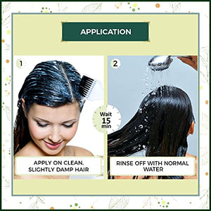 INDUS VALLEY Hair Softener Pack -(30g,25+5=30ml)