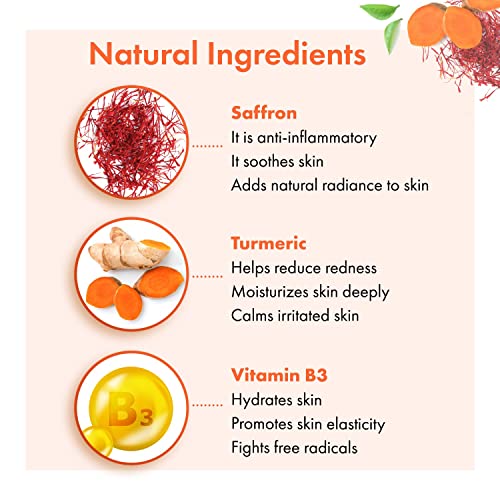 Good Vibes Ubtan Insta Glow Foaming Face Wash With Deep Cleansing Brush, 150 ml | Brightening Cleanser For All Skin Types | With Turmeric, Saffron, Vitamin B3 | No Parabens, Sulphates & Mineral Oil