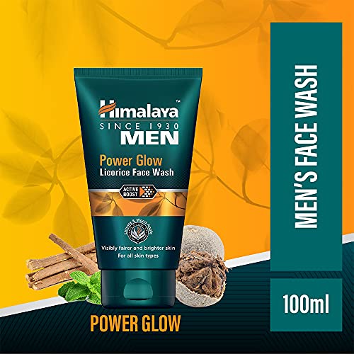 Himalaya MEN Power Glow Licorice Face Wash, 100ml