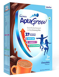 AptaGrow Health and Nutrition Drink Powder for Kid’s Growth, Chocolate, 400 g