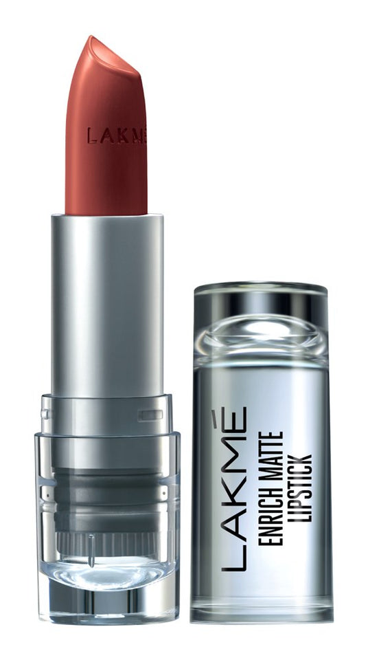 Lakme Enrich Matte Lipstick, Shade RM11, 4.7g