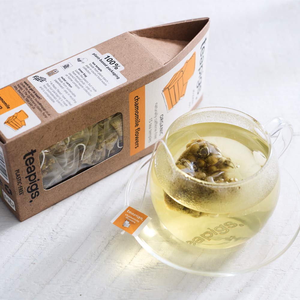 teapigs Chamomile Flowers Made with Whole Flowers (15 Count)