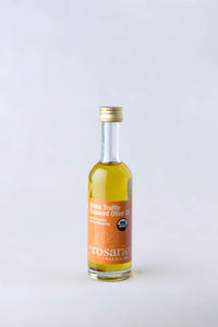Da Rosario 100% Organic White Truffle Flavored Olive Oil, 1.76-Ounce Glass Bottle