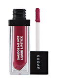 SUGAR Cosmetics Smudge Me Not Liquid Lipstick 02 Brink Of Pink (Plum Rose), 4.5 ml