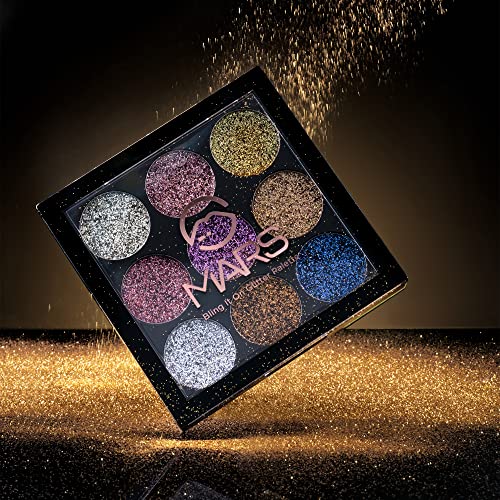 MARS Glitter Eyeshadow Palette 7.65 g (Shade-02)
