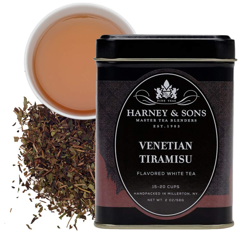 Harney & Sons Venetian Tiramisu | 2 oz Loose Leaf Tea w/ Cocoa, Vanilla, and Brandy